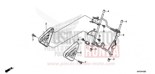 SUPPORT PHARE Z125MAK de 2019